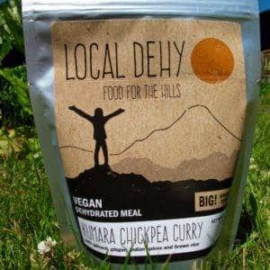 Local Dehy Kumara Chickpea Curry with Home Compostable Packaging - Tramping Food and Accessories sold by Venture Outdoors NZ