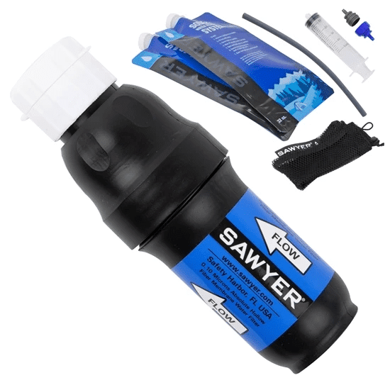 Sawyer Squeeze Filter - Tramping Food and Accessories sold by Venture Outdoors NZ