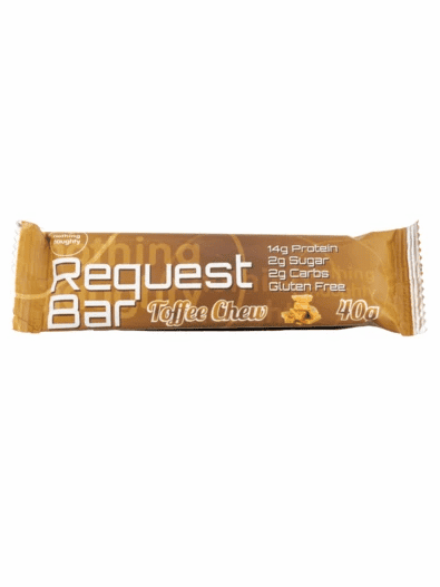Nothing Naughty Request Toffee Chew Bar - Tramping Food and Accessories sold by Venture Outdoors NZ