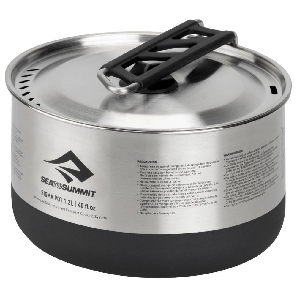 Sea To Summit Sigma Pot 1.2L - Tramping Food and Accessories sold by Venture Outdoors NZ