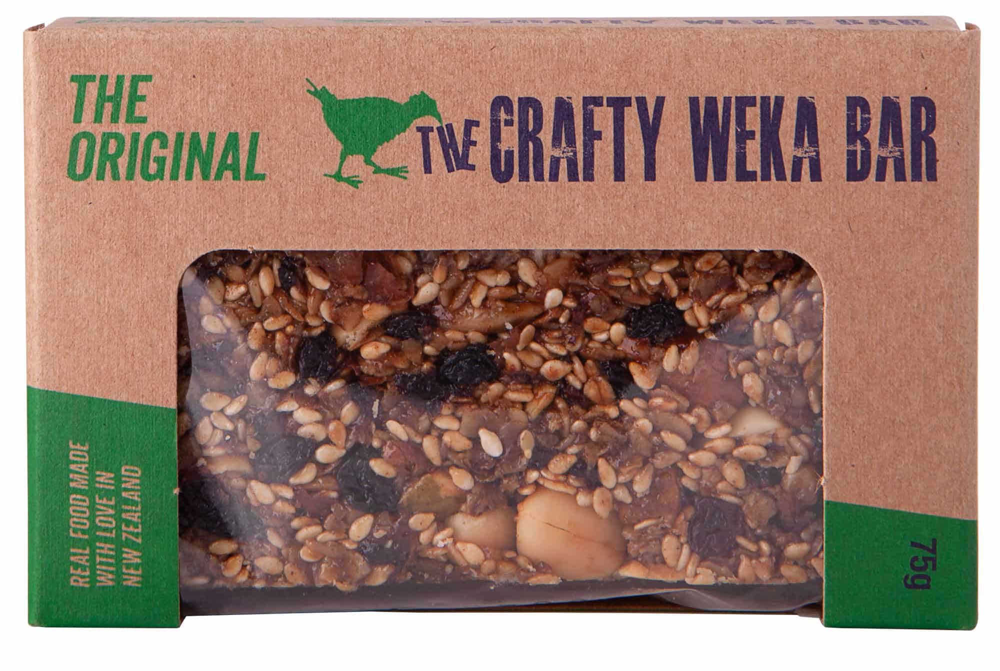 The Crafty Weka Bar The Original Bar - Tramping Food and Accessories sold by Venture Outdoors NZ