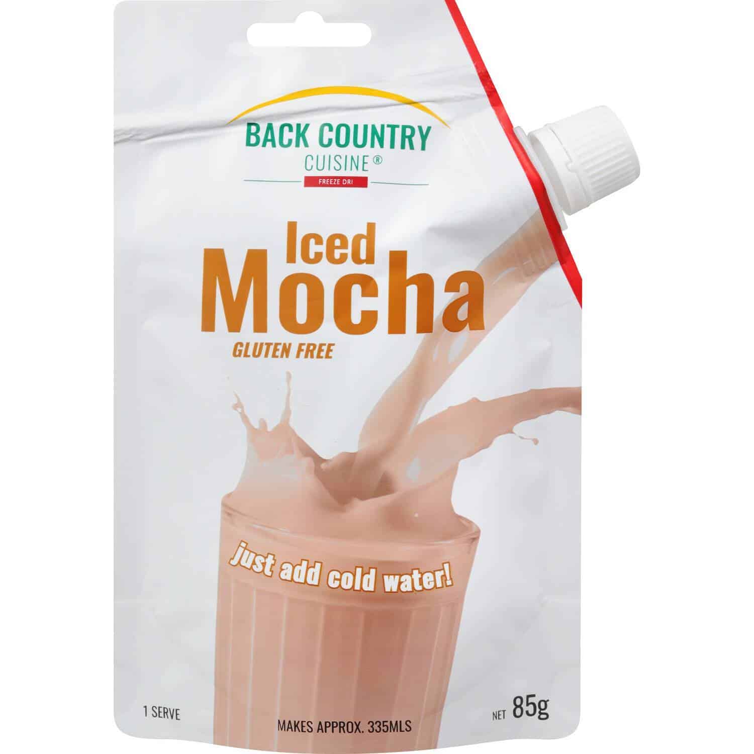 Back Country Cuisine Iced Mocha - Tramping Food and Accessories sold by Venture Outdoors NZ