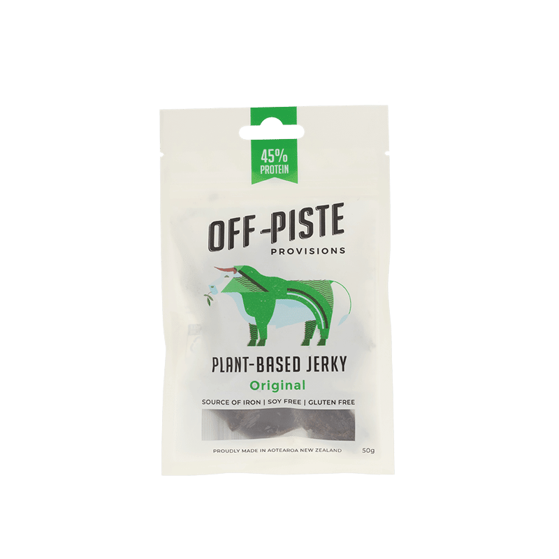 Off Piste Provisions Original Plant-Based Jerky - Tramping Food and Accessories sold by Venture Outdoors NZ