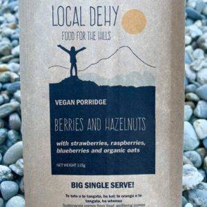 Local Dehy Berries & Hazelnuts Porridge with Home Compostable Packaging - Tramping Food and Accessories sold by Venture Outdoors NZ