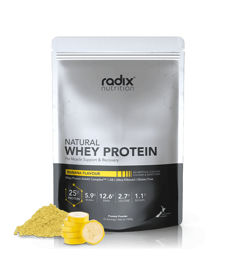 Radix Nutrition Whey Protein 1000g - Tramping Food and Accessories sold by Venture Outdoors NZ