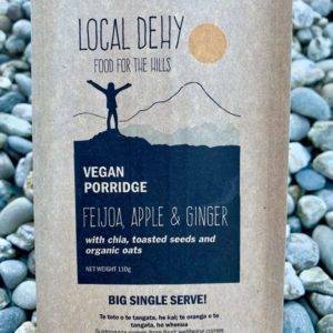 Local Dehy Feijoa, Apple & Ginger Porridge with Home Compostable Pac - Tramping Food and Accessories sold by Venture Outdoors NZ