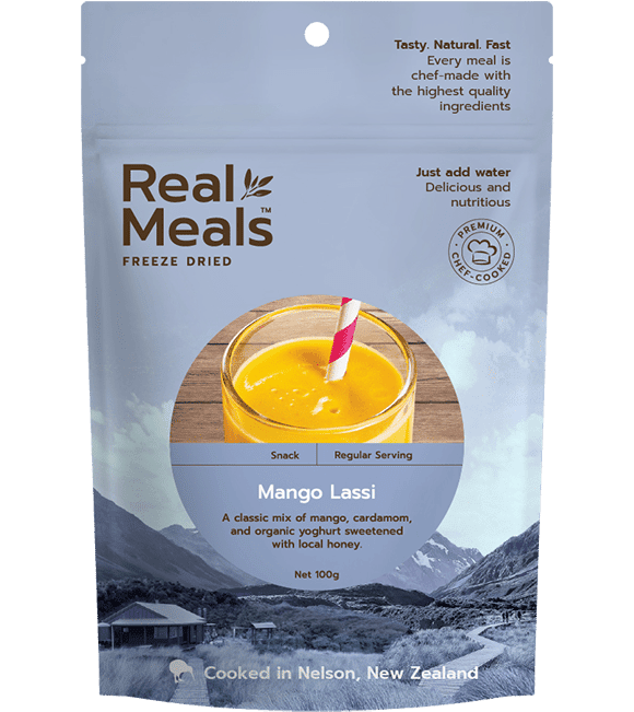 Real Meals Mango Lassi - Tramping Food and Accessories sold by Venture Outdoors NZ