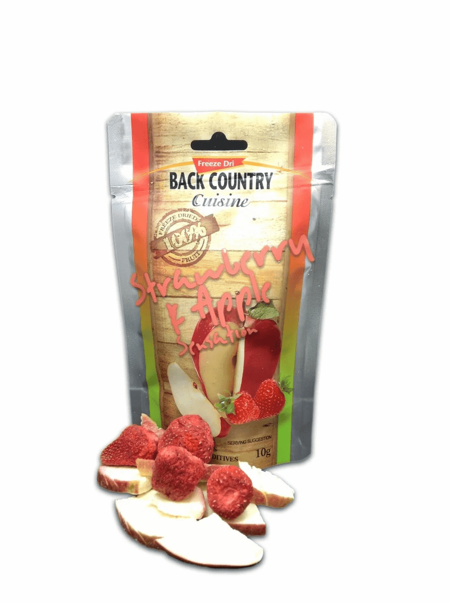 Back Country Cuisine Strawberry & Apple Sensation - Tramping Food and Accessories sold by Venture Outdoors NZ
