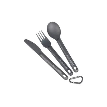 Sea To Summit Alpha Light Cutlery Three Piece Set - Tramping Food and Accessories sold by Venture Outdoors NZ