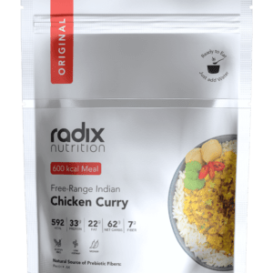 Radix Nutrition Original 600 Indian Style Free-range Chicken Curry V7 - Tramping Food and Accessories sold by Venture Outdoors NZ