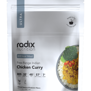 Radix Nutrition Ultra 800 Indian Style Free-Range Chicken Curry V7 - Tramping Food and Accessories sold by Venture Outdoors NZ
