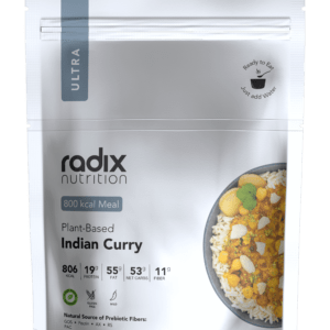 Radix Nutrition Ultra 800 Plant Based Indian Style Chickpea Curry V7 - Tramping Food and Accessories sold by Venture Outdoors NZ