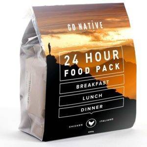 Go Native Chicken Italiano 24hr Food Pack - Tramping Food and Accessories sold by Venture Outdoors NZ