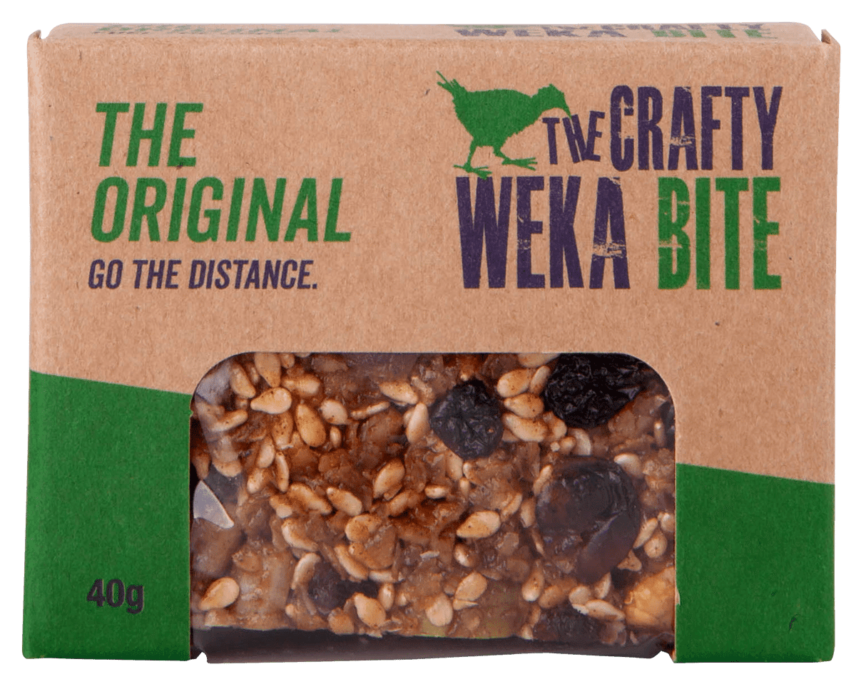 The Crafty Weka Bar The Original Bite - Tramping Food and Accessories sold by Venture Outdoors NZ