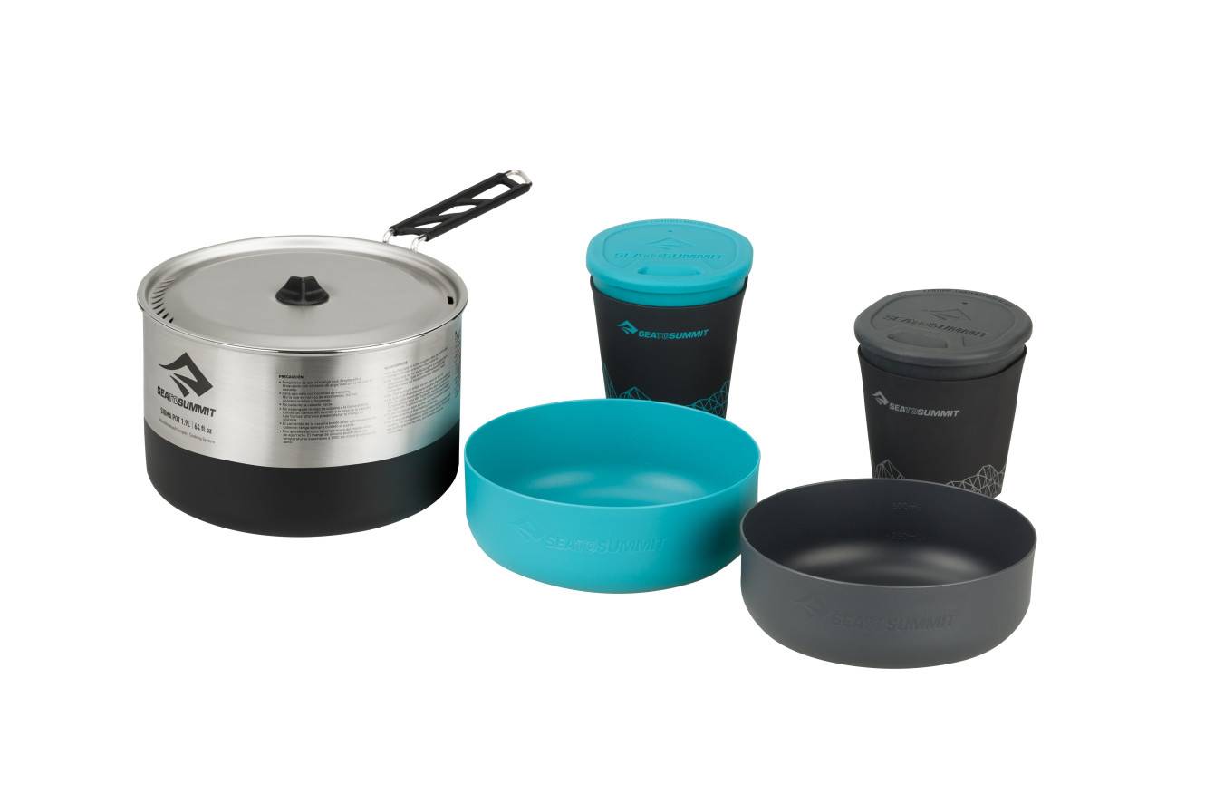 Sea To Summit Sigma Cookset 2.1 - Tramping Food and Accessories sold by Venture Outdoors NZ