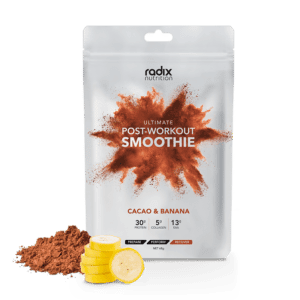 Radix Nutrition Ultimate Post Workout Cacao & Banana Smoothie - Tramping Food and Accessories sold by Venture Outdoors NZ