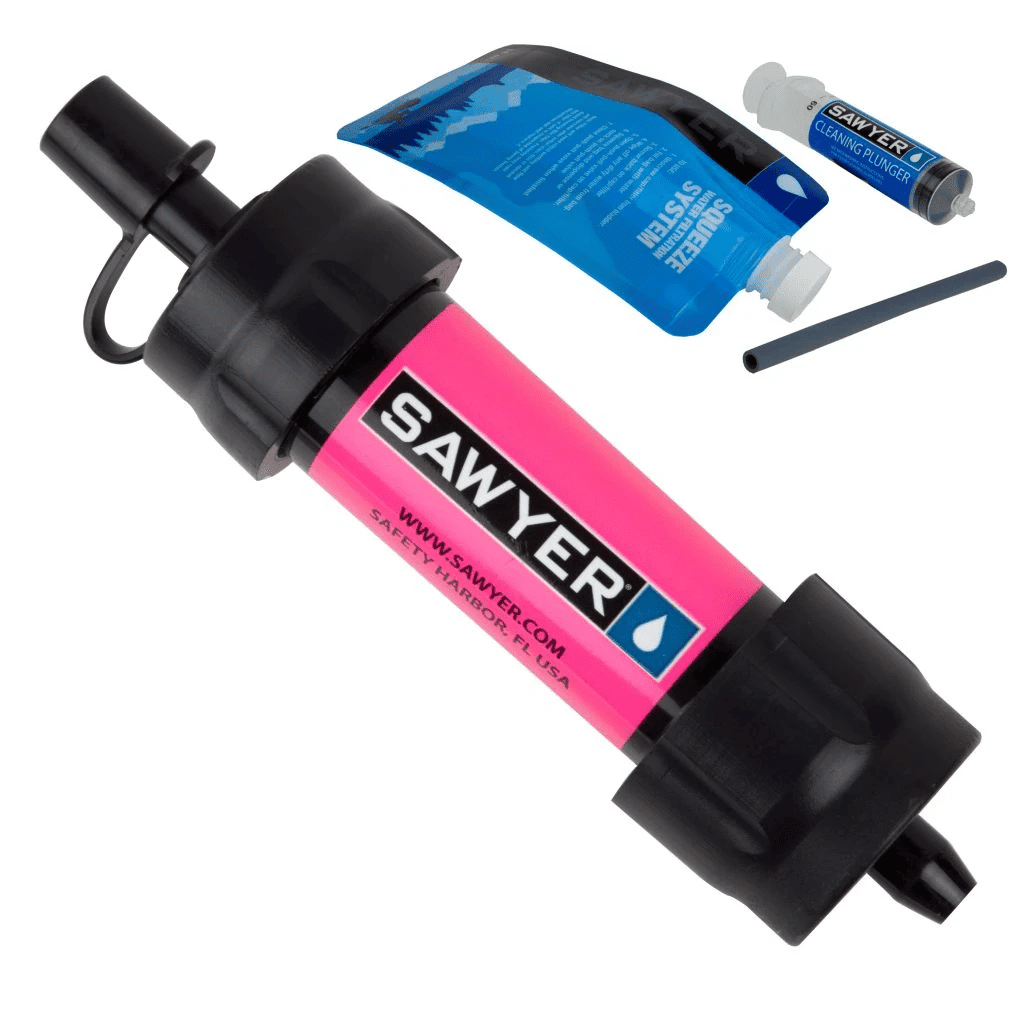 Sawyer Mini Water Filter - Tramping Food and Accessories sold by Venture Outdoors NZ