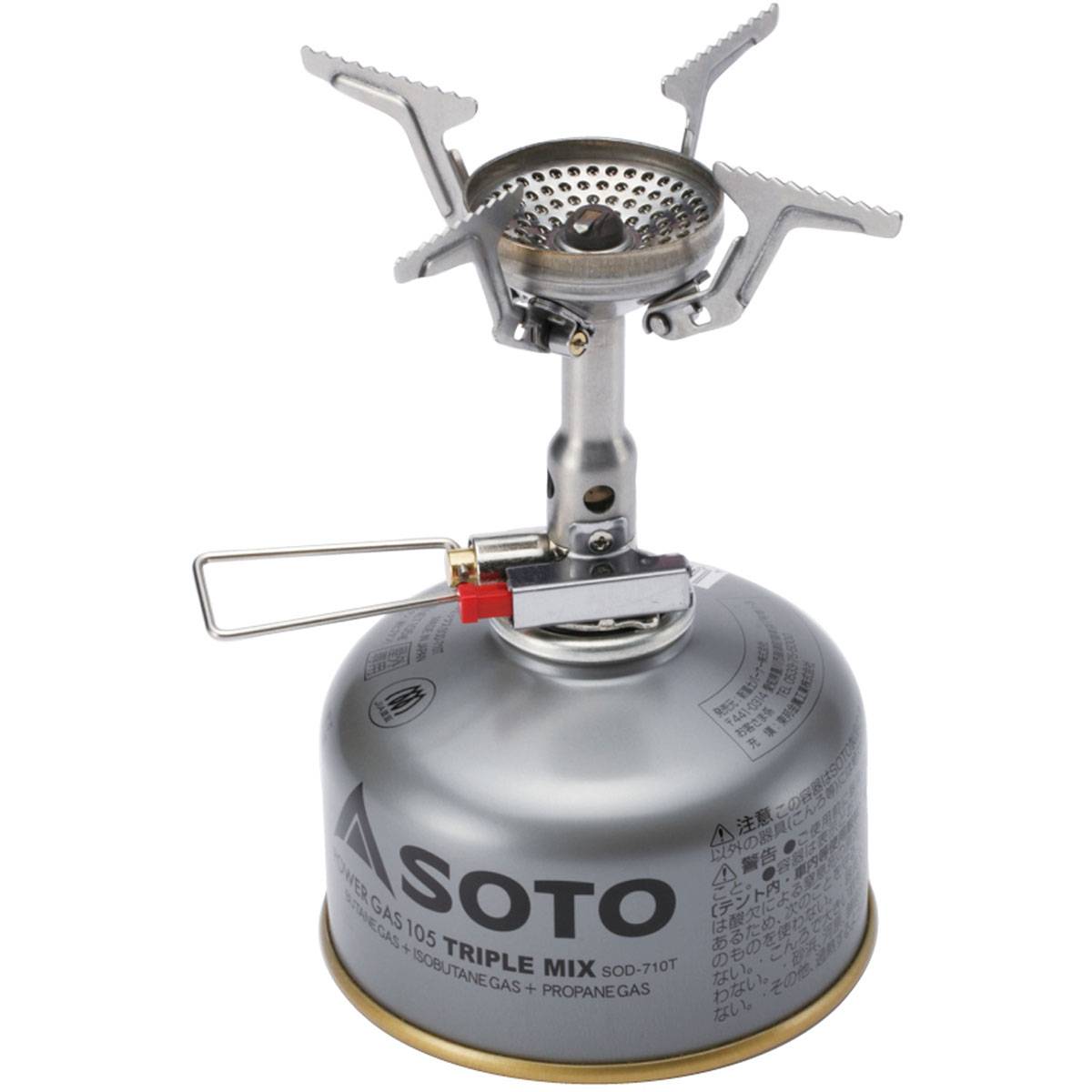 Soto Amicus Stove with  Stealth Ignitor - Tramping Food and Accessories sold by Venture Outdoors NZ