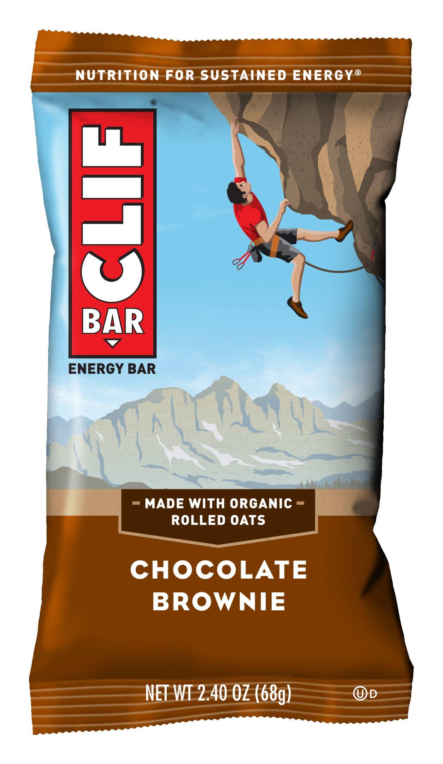 Clif Bar Chocolate Brownie - Tramping Food and Accessories sold by Venture Outdoors NZ