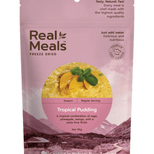 Real Meals Tropical Pudding - Tramping Food and Accessories sold by Venture Outdoors NZ