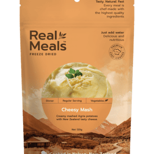 Real Meals Cheesy Mash - Tramping Food and Accessories sold by Venture Outdoors NZ