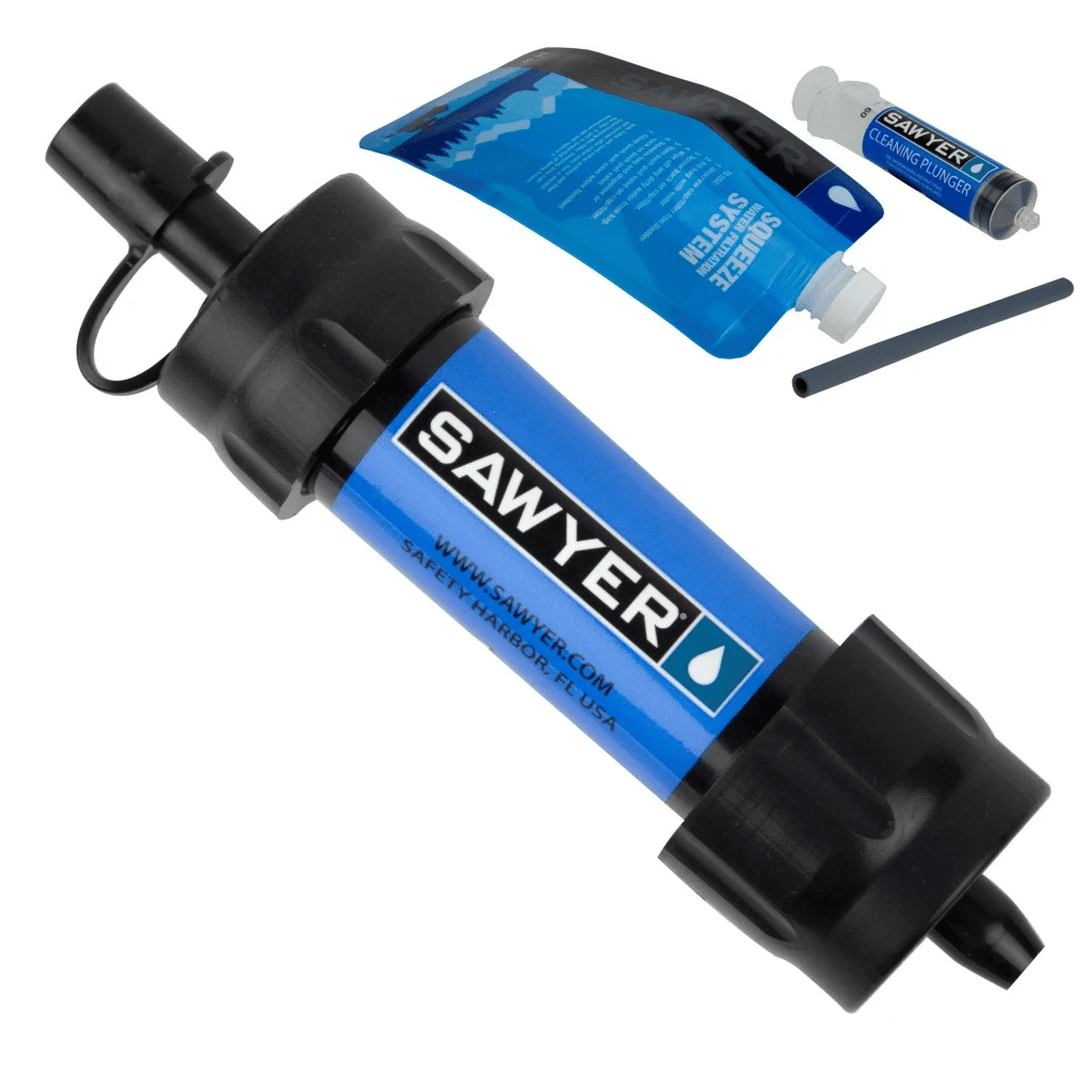 Sawyer Mini Water Filter - Tramping Food and Accessories sold by Venture Outdoors NZ