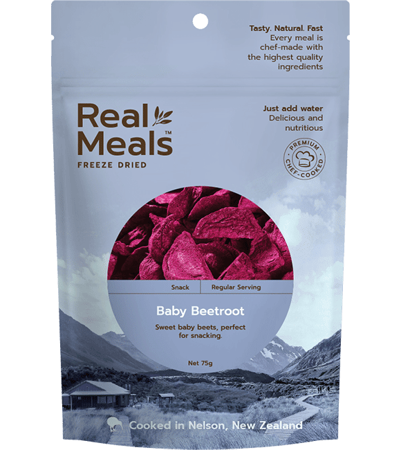 Real Meals Baby Beetroot - Tramping Food and Accessories sold by Venture Outdoors NZ