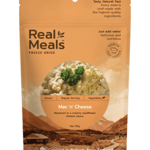 Real Meals Mac ‘n’ Cheese - Tramping Food and Accessories sold by Venture Outdoors NZ