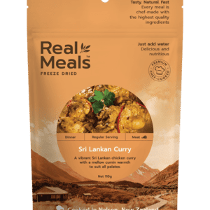 Real Meals Sri Lankan Chicken Curry - Tramping Food and Accessories sold by Venture Outdoors NZ