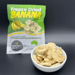 Lindsay’s Freeze-Dried Munchies Banana - Tramping Food and Accessories sold by Venture Outdoors NZ