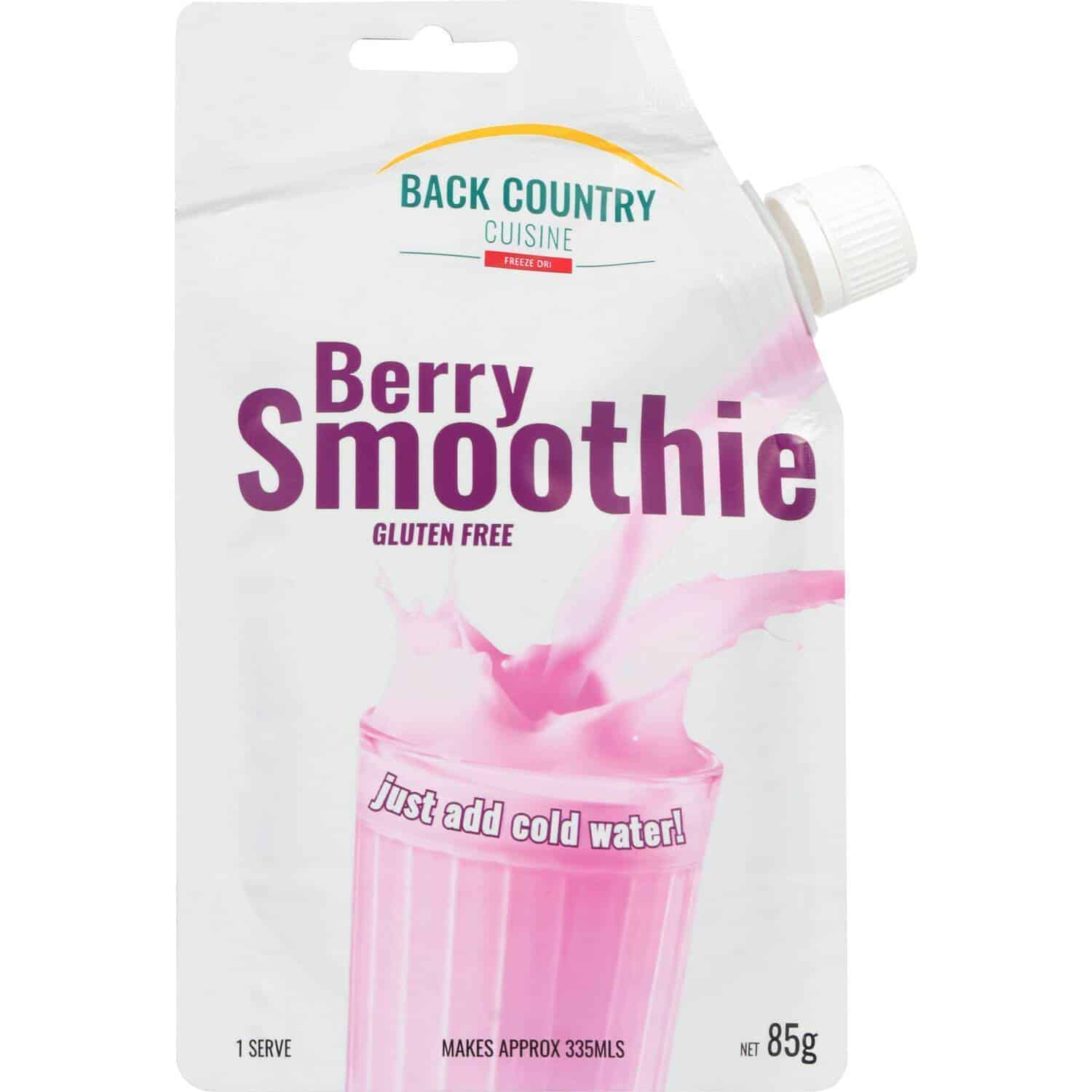 Back Country Cuisine Berry Smoothie - Tramping Food and Accessories sold by Venture Outdoors NZ