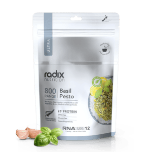 Radix Nutrition Ultra 800 Basil Pesto v8.0 - Tramping Food and Accessories sold by Venture Outdoors NZ