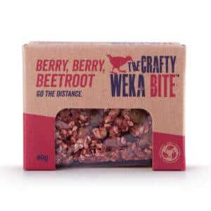 The Crafty Weka Bar Berry, Berry Beetroot Bite - Tramping Food and Accessories sold by Venture Outdoors NZ