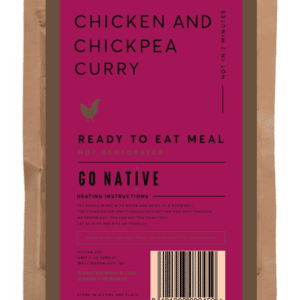 Go Native Chicken & Chickpea Curry - Tramping Food and Accessories sold by Venture Outdoors NZ