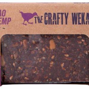 The Crafty Weka Bar Cacao & Hemp Bar - Tramping Food and Accessories sold by Venture Outdoors NZ
