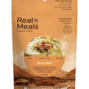 Real Meals Bacon Mash - Tramping Food and Accessories sold by Venture Outdoors NZ