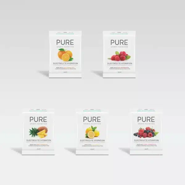 Pure Sports Nutrition Electrolyte Hydration 42g Sachet - Tramping Food and Accessories sold by Venture Outdoors NZ