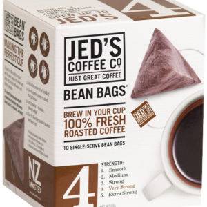Jed’s Coffee Co. Bean Bags Blend No.4 - Tramping Food and Accessories sold by Venture Outdoors NZ