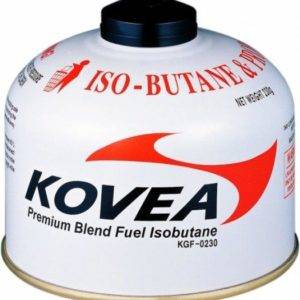 Kovea Iso-Butane Gas Canister 230g - Tramping Food and Accessories sold by Venture Outdoors NZ