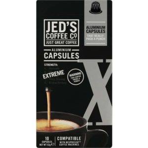 Jed’s Coffee Co. Capsules Blend No.X - Tramping Food and Accessories sold by Venture Outdoors NZ